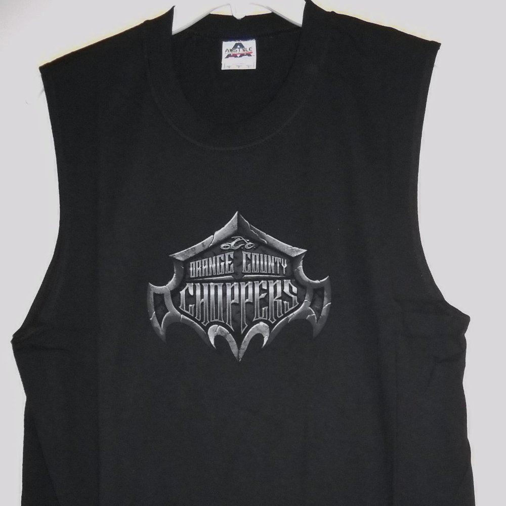 MENS American ORANGE COUNTY Chopper OCC Muscle T-shirt SMALL NEW!!